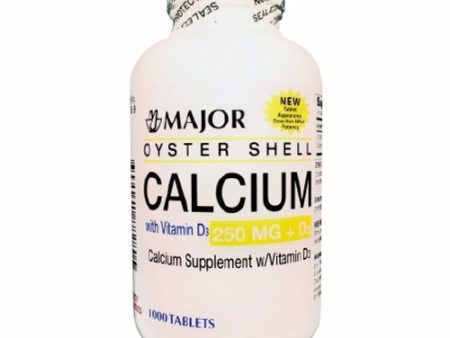 Joint Health Supplement Major  Calcium Carbonate 250 mg Strength Tablet 1000 per Bottle Online now