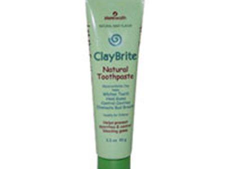 ClayBrite Natural Toothpaste 3.2 oz By Zion Health Online now