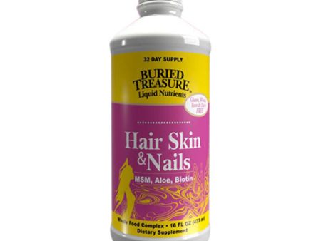 Hair Skin & Nails Complete 16 Oz By Buried Treasure For Cheap