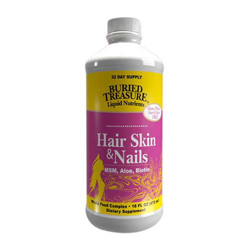 Hair Skin & Nails Complete 16 Oz By Buried Treasure For Cheap