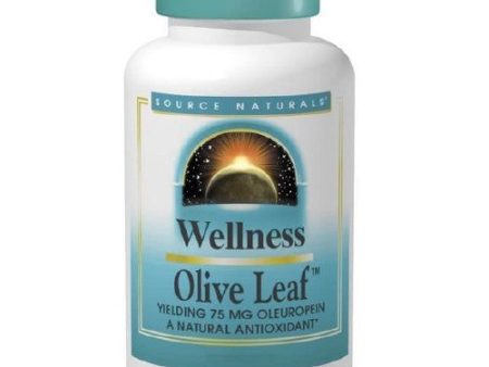 Wellness Olive Leaf 120 Tabs By Source Naturals Cheap