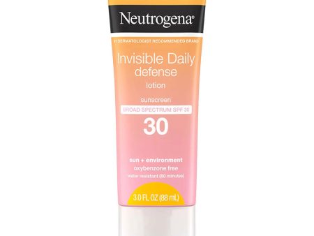 Neutrogena Invisible Daily Defense Lotion Broad Spectrum Spf 30 88ML on Sale