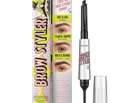 Benefit Brow Styler Multitasking Pencil & Powder For Eye Brows # Warm Deep Brown 4 Hot on Sale