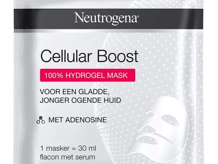 Neutrogena Cellular Boost The Smart Smoother 100% Hydrogel Mask 30Ml For Sale