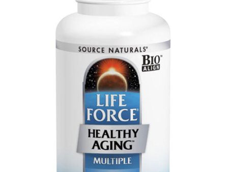 Life Force Healthy Aging 120 Tabs By Source Naturals Sale