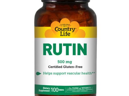 Rutin 100 Tabs By Country Life For Cheap