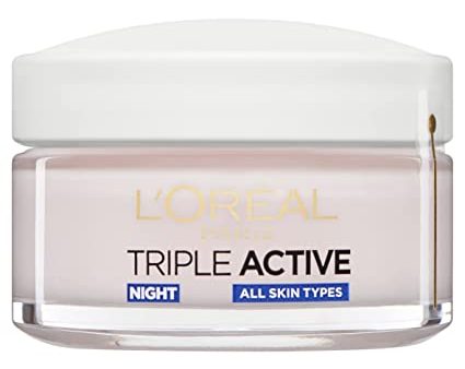 Loreal Triple Active Multi Protection Night Moisturiser 50Ml on Sale