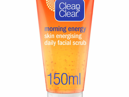 Clean & Clear Daily Facial Scrub Morning Energy Skin Energising - 150ml Sale