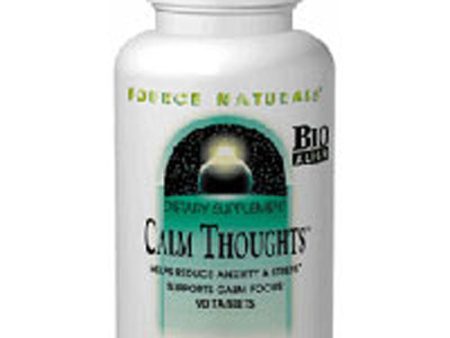 Calm Thoughts 45 Tabs By Source Naturals Cheap