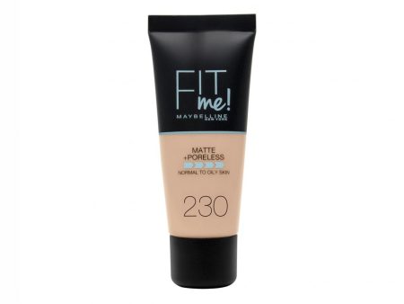 Maybelline Fit Me Matte & Poreless Foundation 230 Natural Buff 30ml on Sale