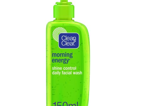 Clean & Clear Daily Facial Wash Morning Energy Shine Control - 150ml Online