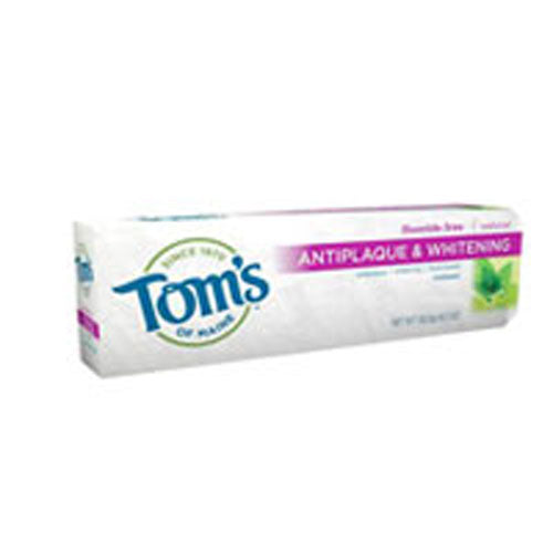 Natural Toothpaste Antiplaque & Whitening Fennel 5.5 oz By Tom s Of Maine Hot on Sale