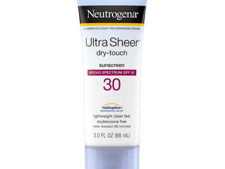 Neutrogena Ultra Sheer Dry-Touch Sunscreen Broad Spectrum Spf 30 88Ml Online now