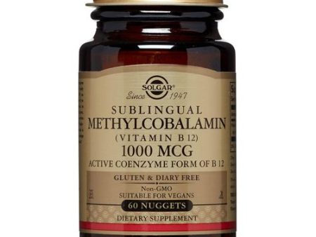 Methylcobalamin (Vitamin B12) 60 Nuggets By Solgar on Sale