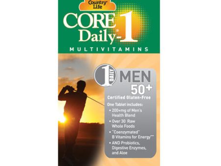 Core Daily 1 for Men 50+ 60 ct By Country Life Discount