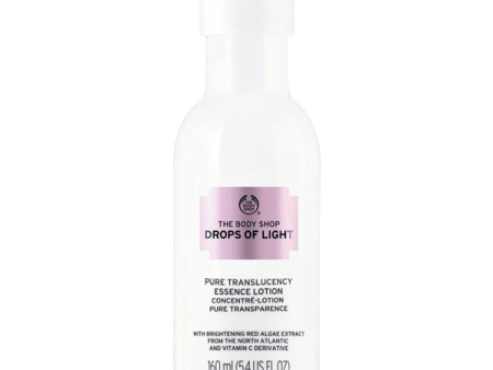 The Body Shop Drops Of Light Pure Translucency Essence Lotion 160ml Fashion