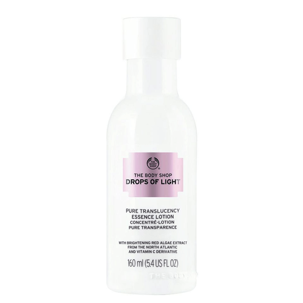 The Body Shop Drops Of Light Pure Translucency Essence Lotion 160ml Fashion