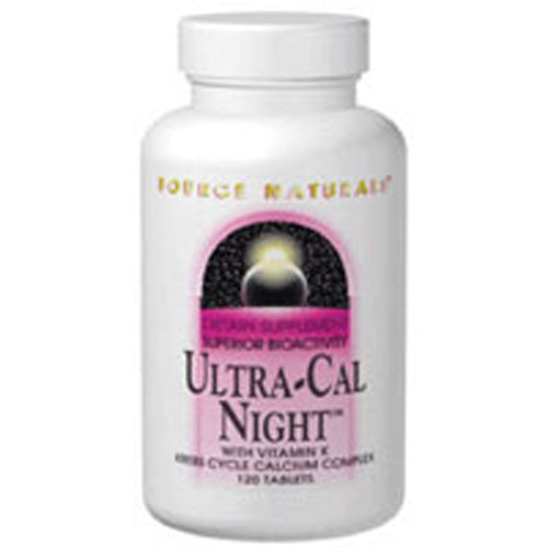 Ultra-Cal Night Calcium Complex 240 Tabs By Source Naturals Discount