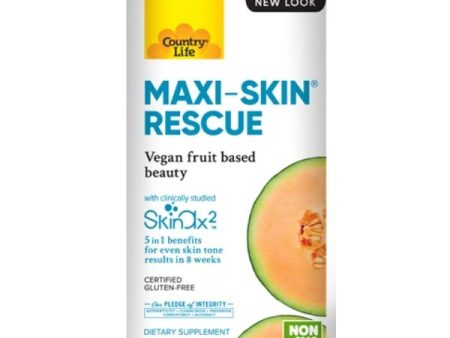 Maxi-Skin Rescue 30 Caps By Country Life Hot on Sale