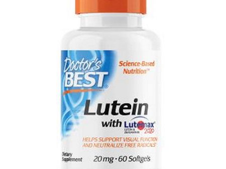 Lutein with Lutemax 60 Softgels By Doctors Best For Cheap