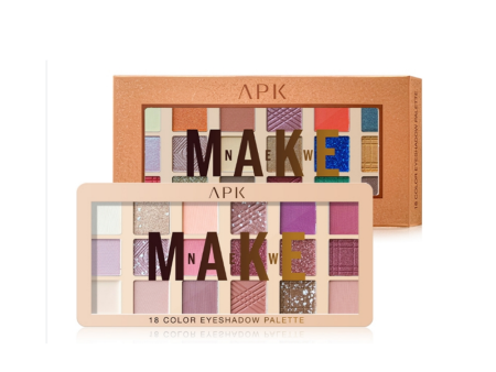 Apk 18 Color Eyeshadow Palette For Cheap