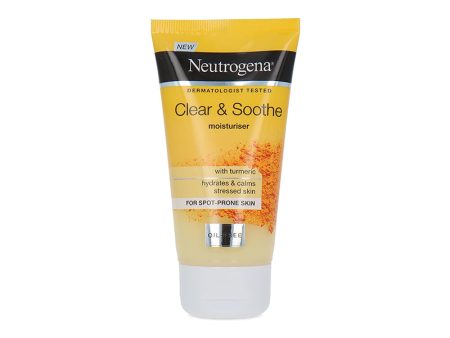 Neutrogena Clear & Soothe Moisturiser For Spot-Prone Skin Oil Free 75Ml For Cheap