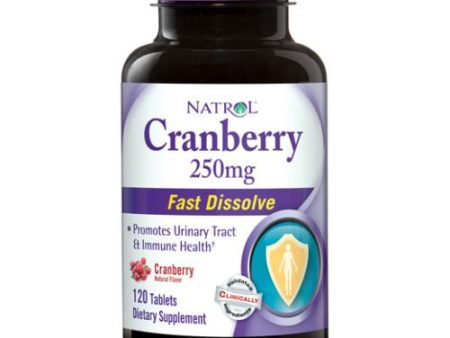 Cranberry Fast Dissolve 120 TABS By Natrol Hot on Sale