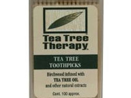 Tea Tree Therapy Toothpicks 100 ct By Tea Tree Therapy For Discount