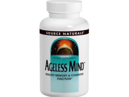 Ageless Mind 30 tab By Source Naturals Sale