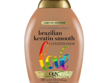 Ogx Ever Straightening Brazilian Keratin Smooth Conditioner 385ml Online Hot Sale