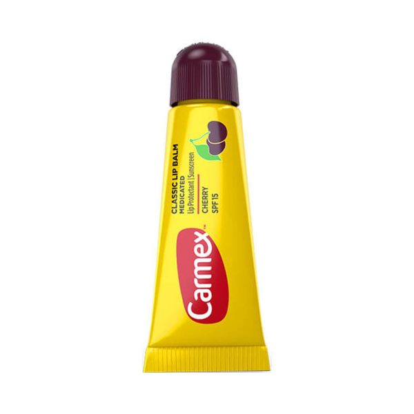 Carmex Classic Medicated Cherry Lip Balm Tube Fashion