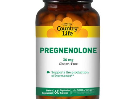 Pregnenolone 60 Caps By Country Life Online Hot Sale