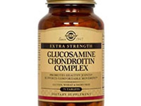 Extra Strength Glucosamine Chondroitin Complex Tablets 300 Tabs By Solgar on Sale