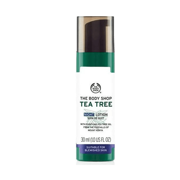 The Body Shop Tea Tree Night Lotion 30ml Hot on Sale