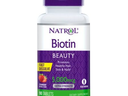 Biotin Fast Dissolve 90 TABS By Natrol Cheap