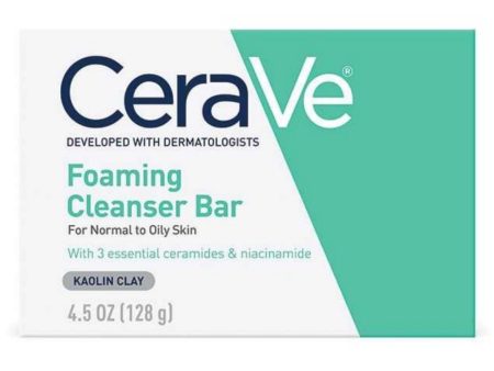 CeraVe Foaming Cleanser Bar For Normal To Oily Skin 128G Online