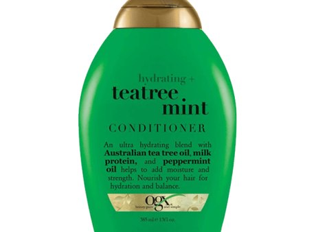 Ogx Hydrating + Tea Tree Mint Conditioner 385Ml on Sale