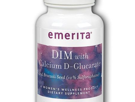 DIM Formula with Calcium D-Glucarate 60 ct By Emerita For Cheap