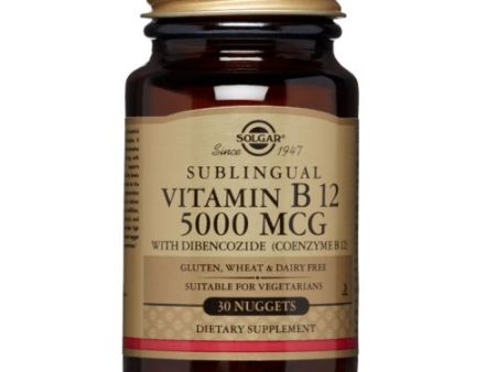 Vitamin B12 30 Nuggets By Solgar Online