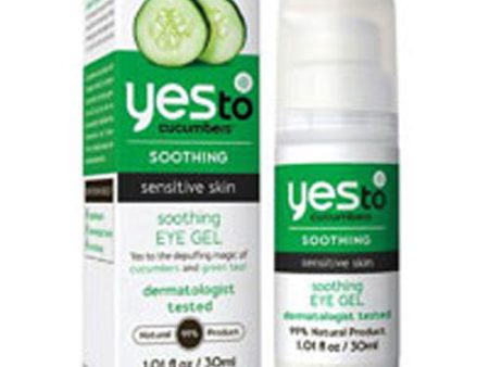 Yes to Cucumbers Soothing Eye Gel 1.01 Fl Oz By Yes To Hot on Sale