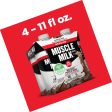 (3 Pack) Muscle Milk Genuine Non-Dairy Protein Shake, Chocolate, 25g Protein, Ready To Drink, 11 Fl Oz, 12 Ct Supply