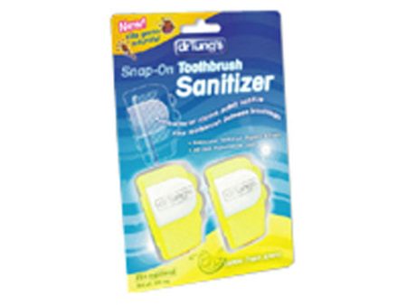 Snap-On Toothbrush Sanitizer for Kids 2 pack By Dr. Tungs Products For Cheap