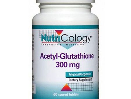 Acetyl-Glutathione 60 TAB By Nutricology  Allergy Research Group Sale