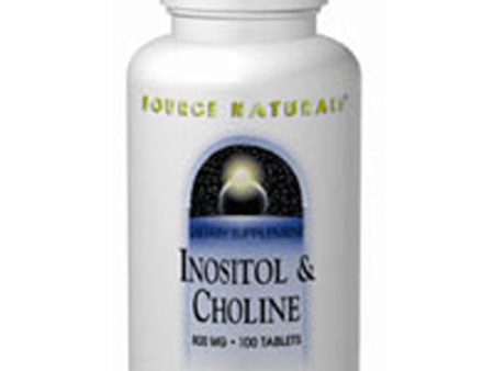 Inositol & Choline 50 Tabs By Source Naturals Hot on Sale