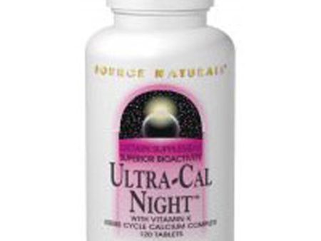 Ultra-Cal Night 60 Tabs By Source Naturals Cheap