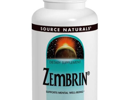 Zembrin 60 Tabs By Source Naturals For Discount