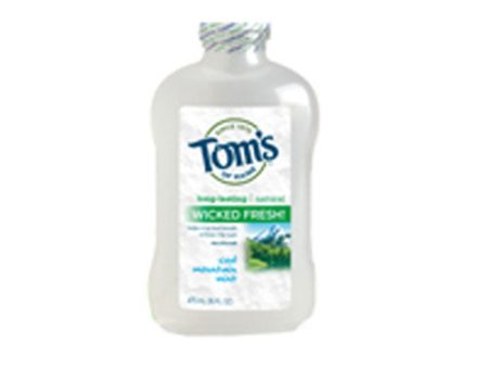 Long Lasting Wicked Fresh Mouthwash Cool Mountain Mint 16 oz By Tom s Of Maine Hot on Sale