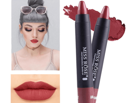 Miss Rose Matte Lip Batom Crayon For Discount