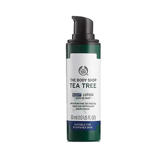 The Body Shop Tea Tree Night Lotion 30ml Hot on Sale