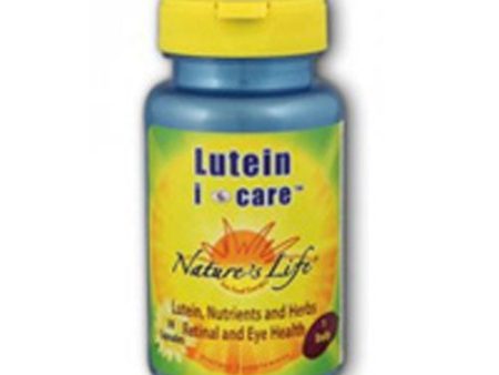 Lutein I care 30 caps By Nature s Life Online now